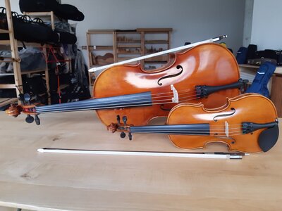 Vermietung :: Geigen, Gamben und Zubehör